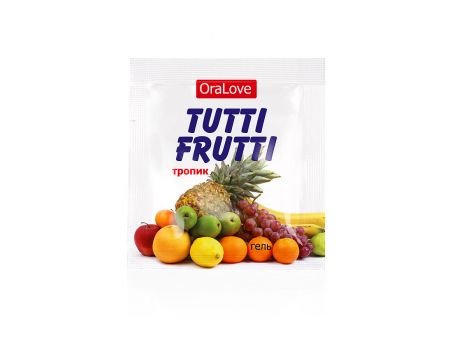 Оральный гель "Tutti-Frutti" OraLove Тропик 4 гр.