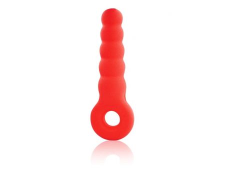Стимулятор анально-вагинальный CANDY красный EE-40111-3