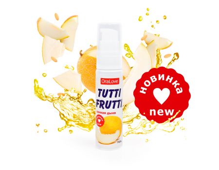 Оральный гель Tutti-Frutti oralove Сочная дыня