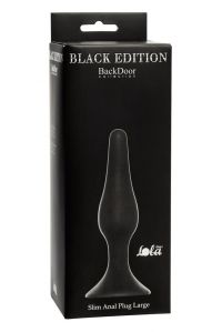 Анальная пробка Slim Anal Plug Large Black 4205-01