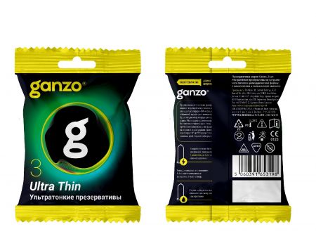 Презервативы GANZO ULTRA THIN №3