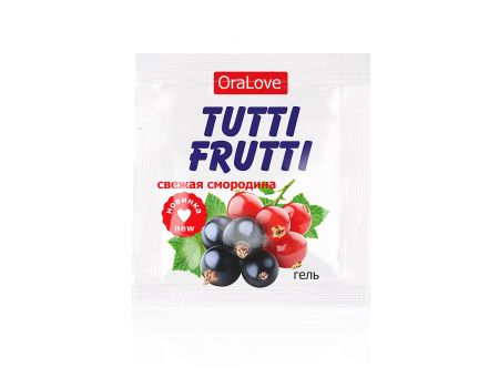 Оральный гель Tutti-Frutti OraLove Смородина 4 гр.