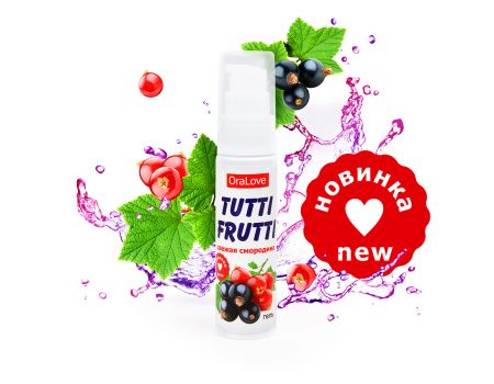 Оральный гель "Tutti-Frutti" OraLove Свежая Смородина