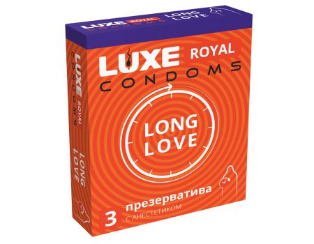 Презервативы Luxe Long Love